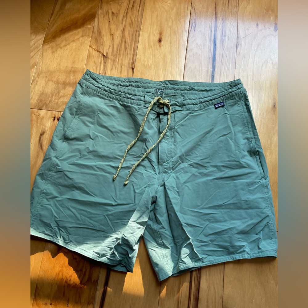 Patagonia Men's Athletic Shorts in Sage Green